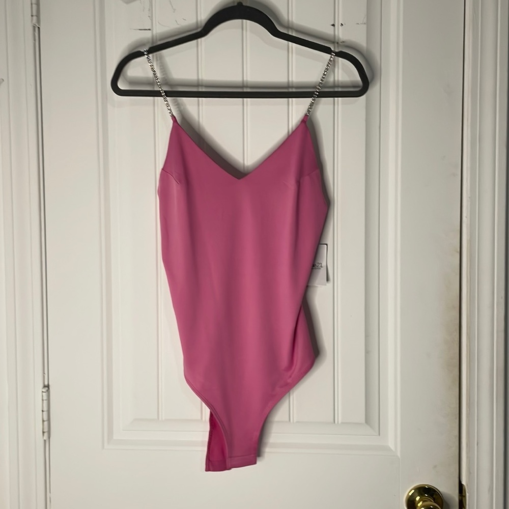 Barbie pink bodysuit